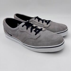 Nike 6.0 Braata Premium Black/Anthracite Mens 13 Wolf Grey Suede Skate Sneakers